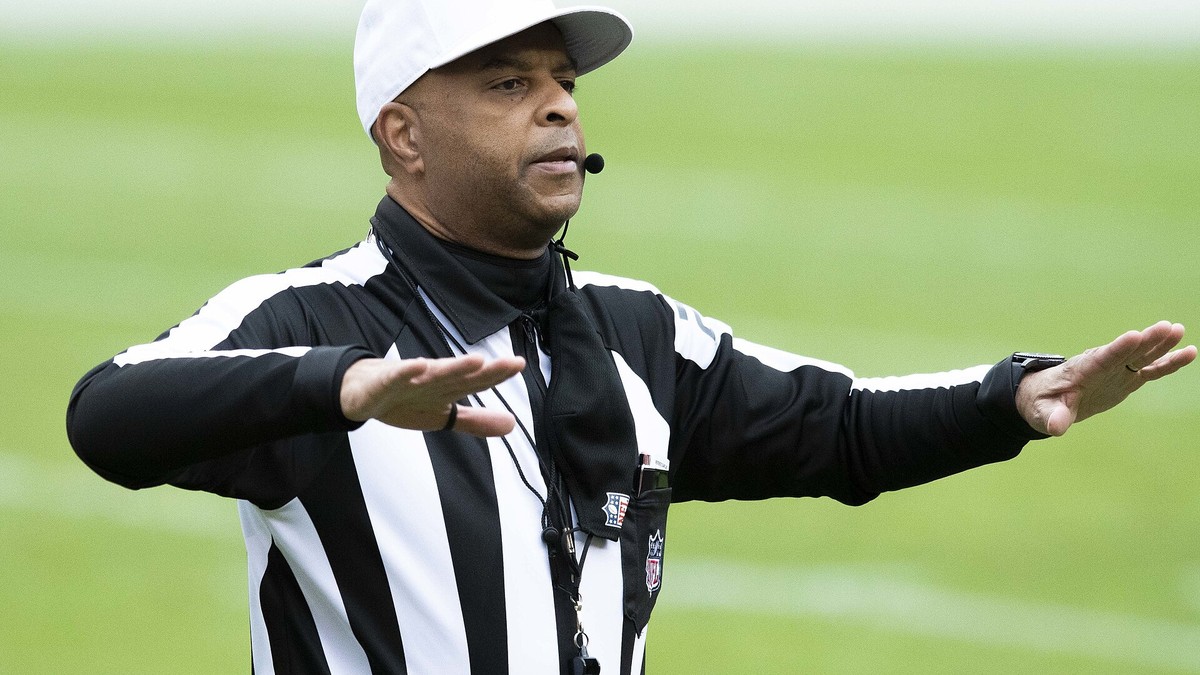 NFL Ref Adrian Hill Suspended After Heated Sideline Run-In With Eric Wilson