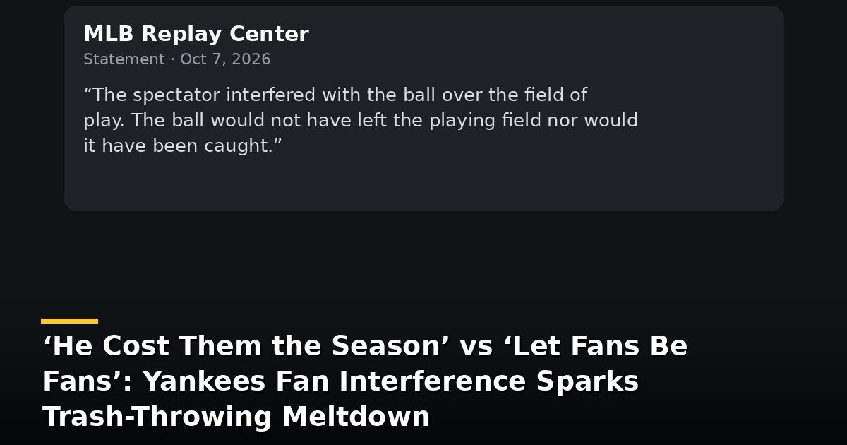 MLB Replay Center statement via NBC Sports (recreation)