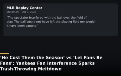 MLB Replay Center statement via NBC Sports (recreation)